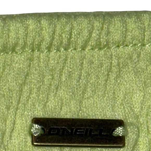 O’Neill Green Textured Ruched Front Sleeveless Tank Top Women’s Large - Picture 4 of 4